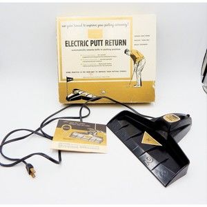 Electric Putt Return Sears Vintage 1967 Original Packaging